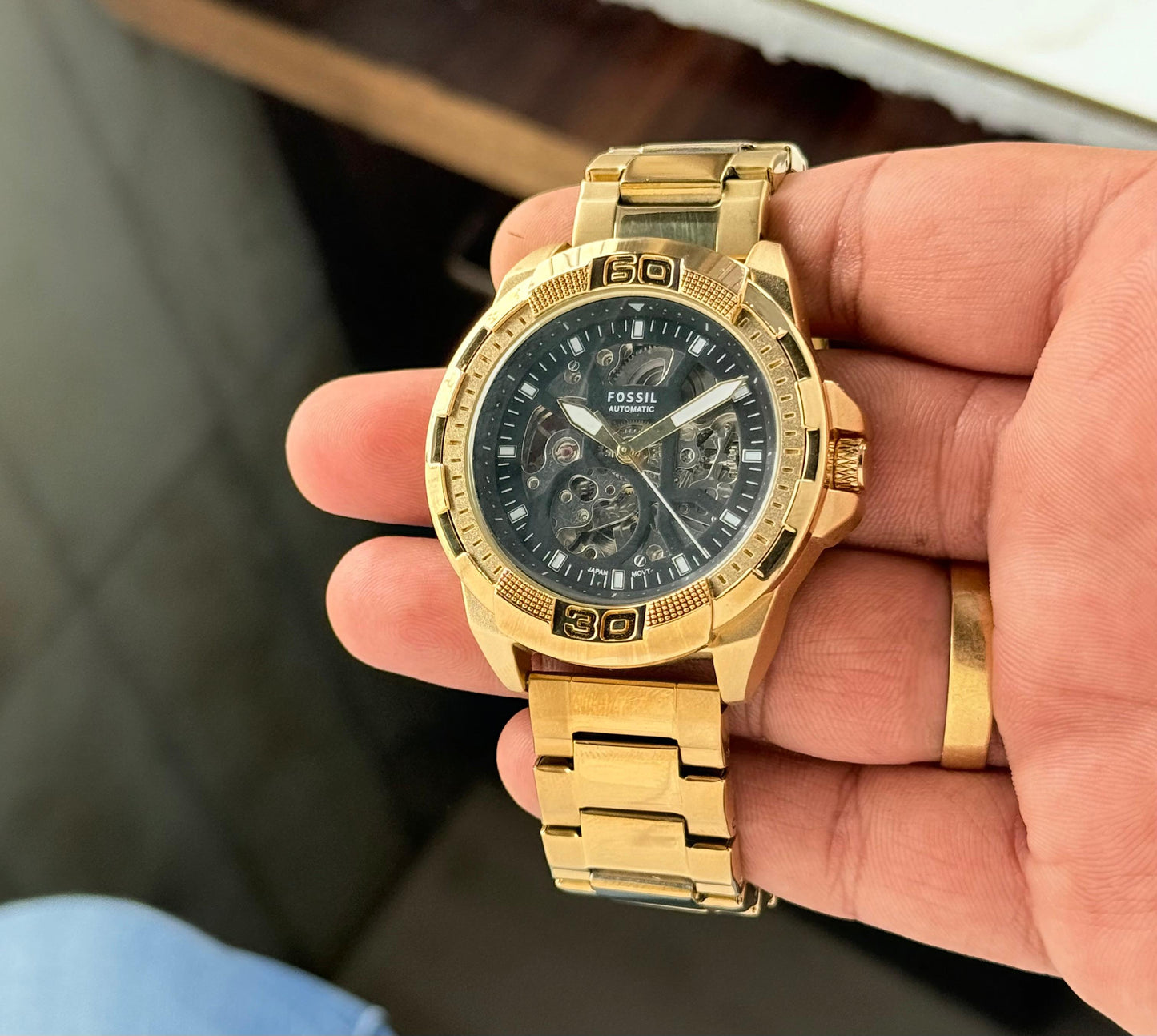 Fossil Bronson Bannon Premium Automatic Back Open Collection