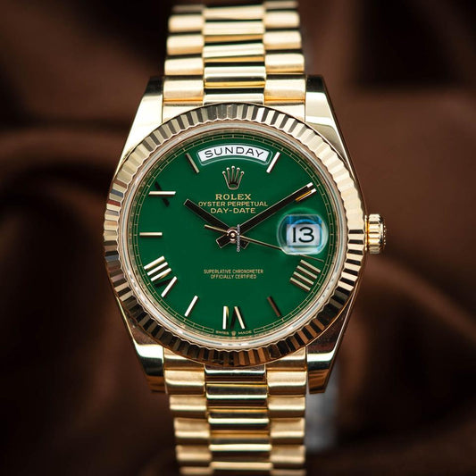 Rolex STELLA Green Day-Date Premium Automatic